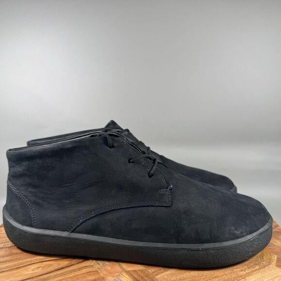 BE LENKA Barefoot Shoes Minimalist Wide Toe Boots EU 44 Mens 11 Black Leather - Picture 1 of 8